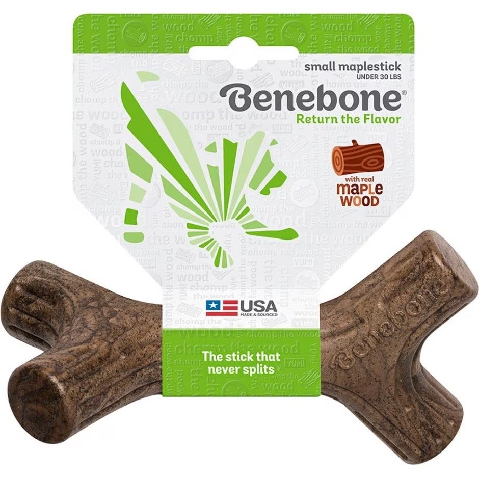 Benebone Maplestick Durable Dog Chew Toy  Small