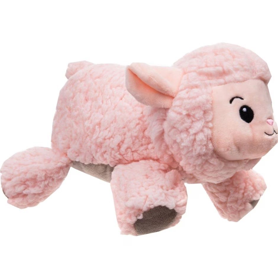 GROWL FUZZAROOS LAMB PINK