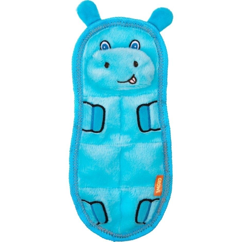 GROWL ZOO MATZ HIPPO BLUE