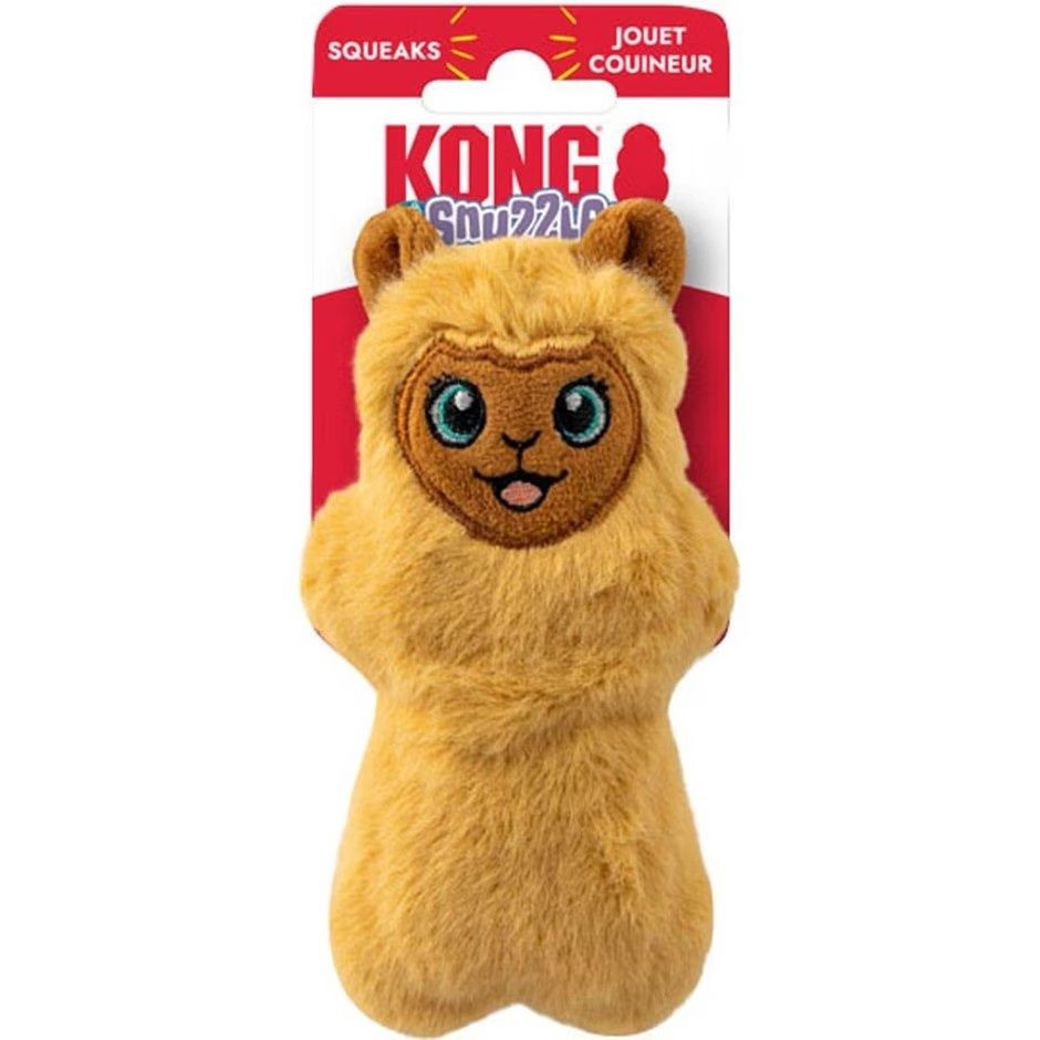 KONG SNUZZLES MINI LLAMA-BROWN