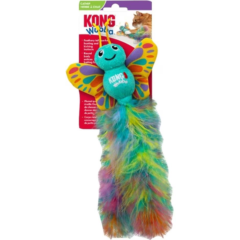 KONG WUBBA BUTTERFLY FOR CATS