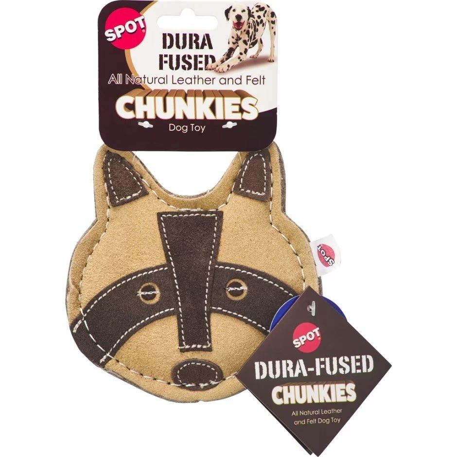 SPOT DURA-FUSED LEATHER CHUNKY RACCOON