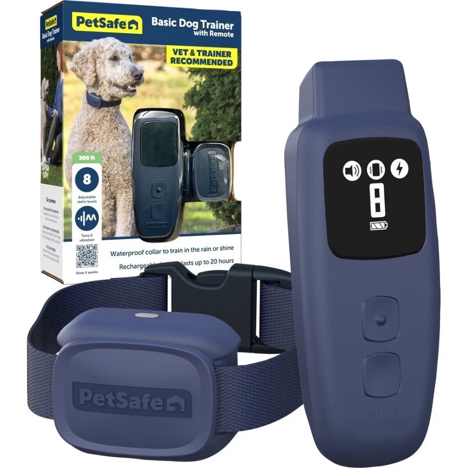 PETSAFE BASIC DOG TRAINER W/REMOTE 8 LEVELS