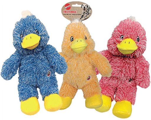 ETHICAL Pastel Fuzzy Ducks Plush Dog Toys Single Toy