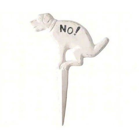 Esschert Design No!Pooping Yard Sign