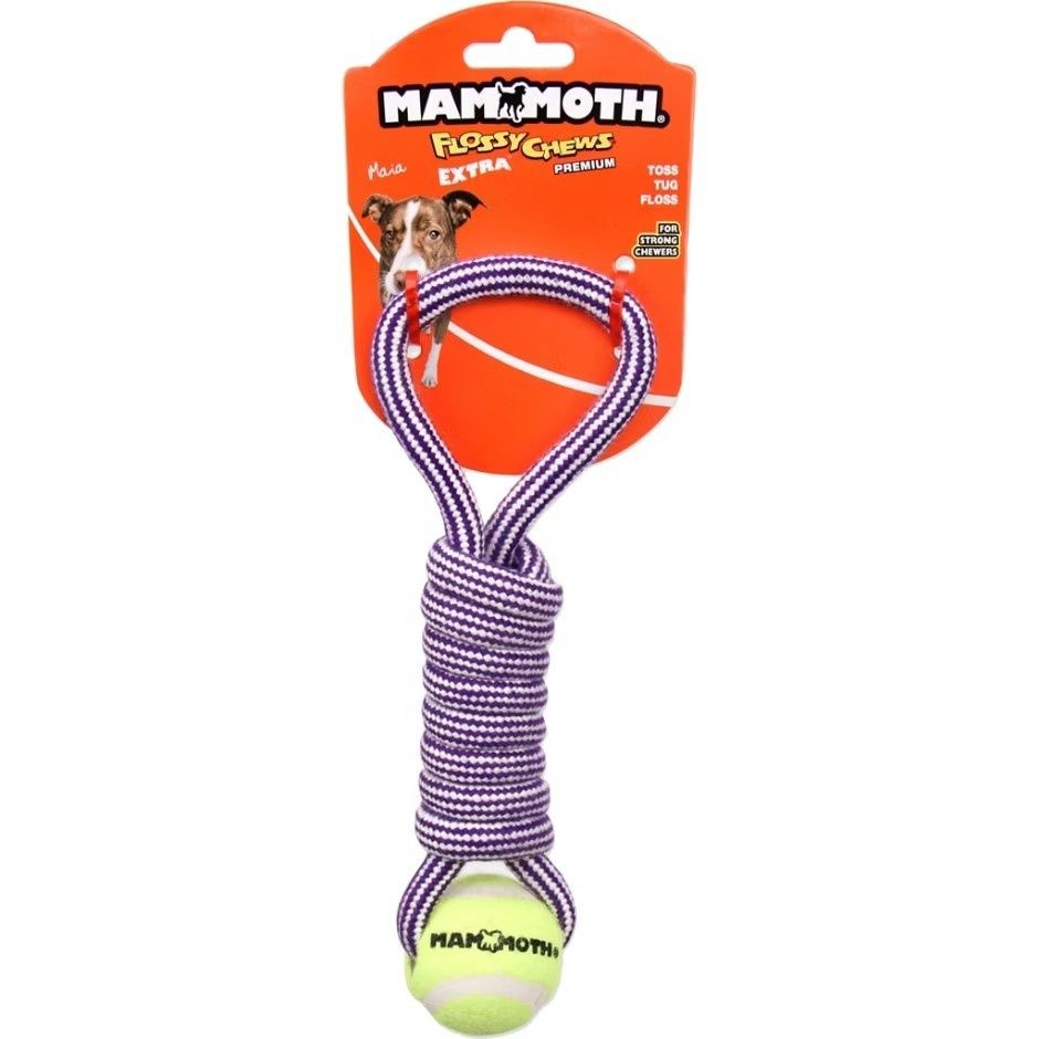 MAMMOTH EXTRA TWISTER PULL TUG WITH MINI BALL