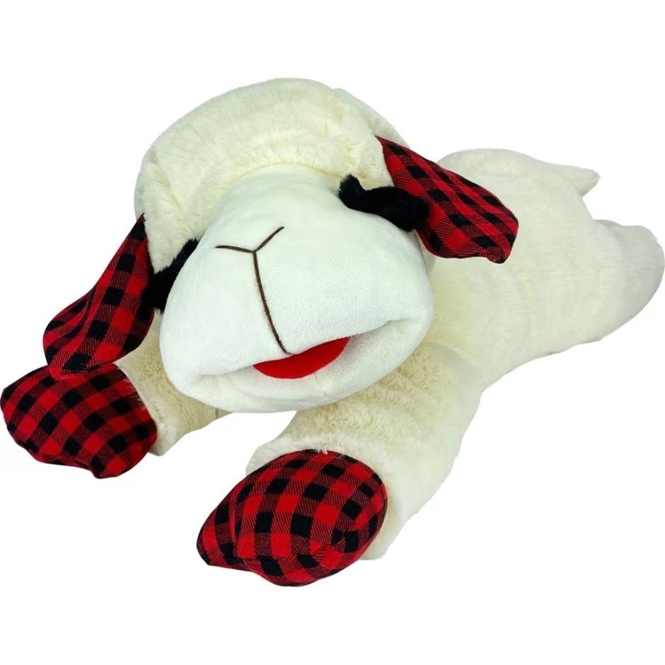 MULTIPET HOLIDAY JUMBO LAMB CHOP DOG TOY