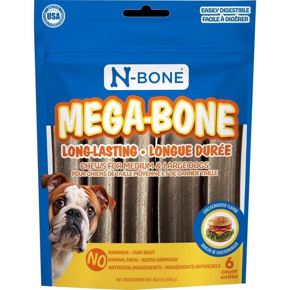 N-Bone Mega Bone Cheeseburger
