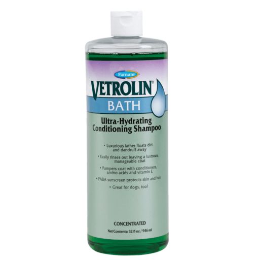 FARNAM Vetrolin Pet Bath Shampoo 32-Ounce
