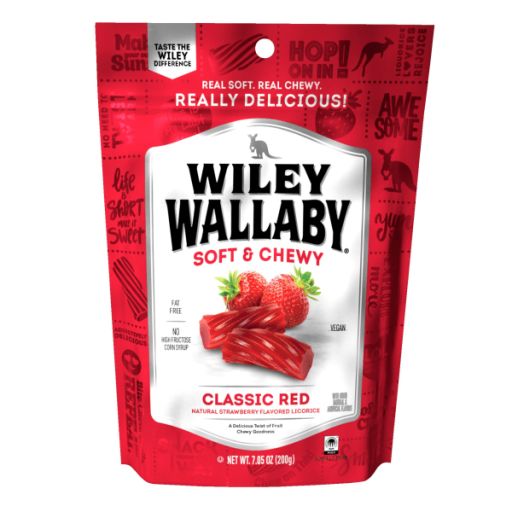 Wiley Wallaby GOURMET RED LICORICE