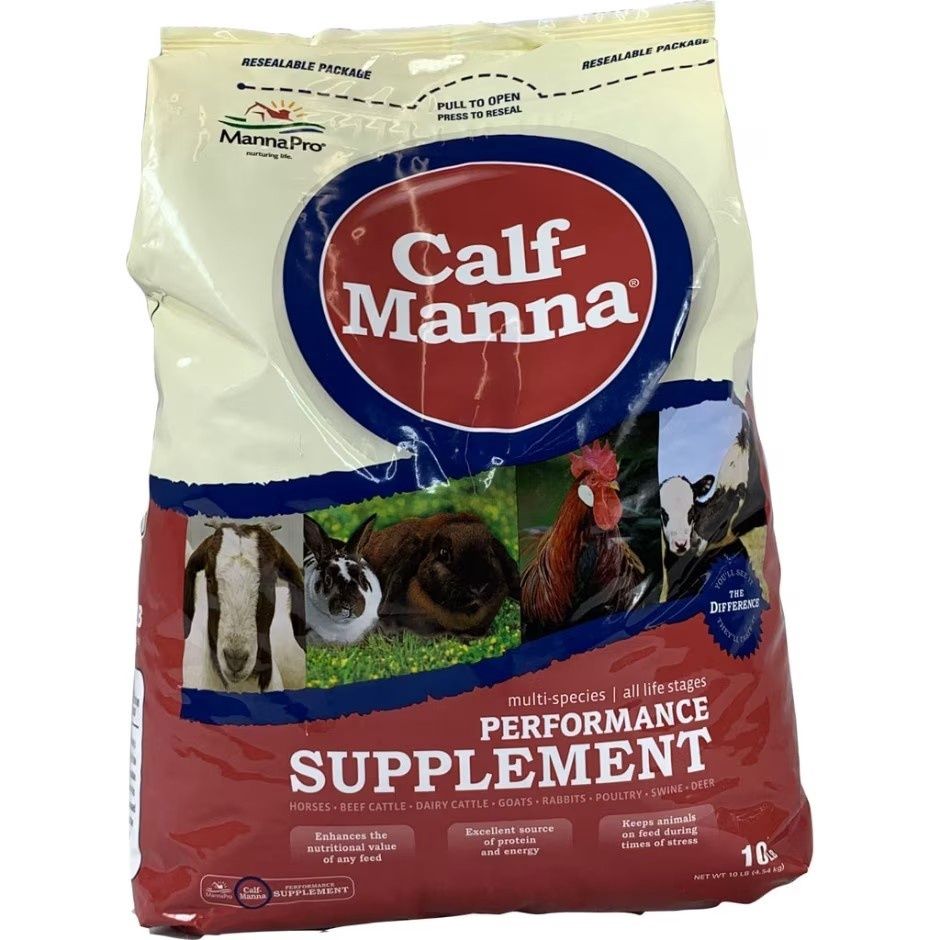 CALF MANNA PERFORMANCE SUPPLEMENT-10 LB