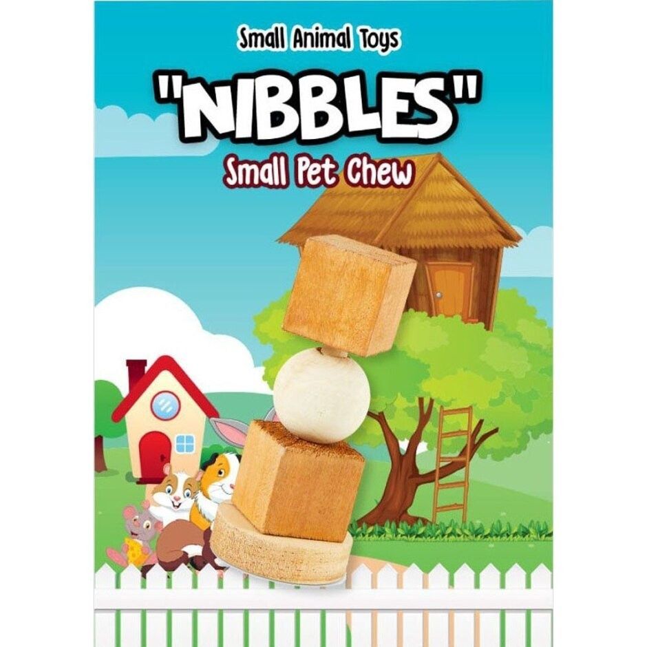 Nibbles Wooden Chew Tower Toy