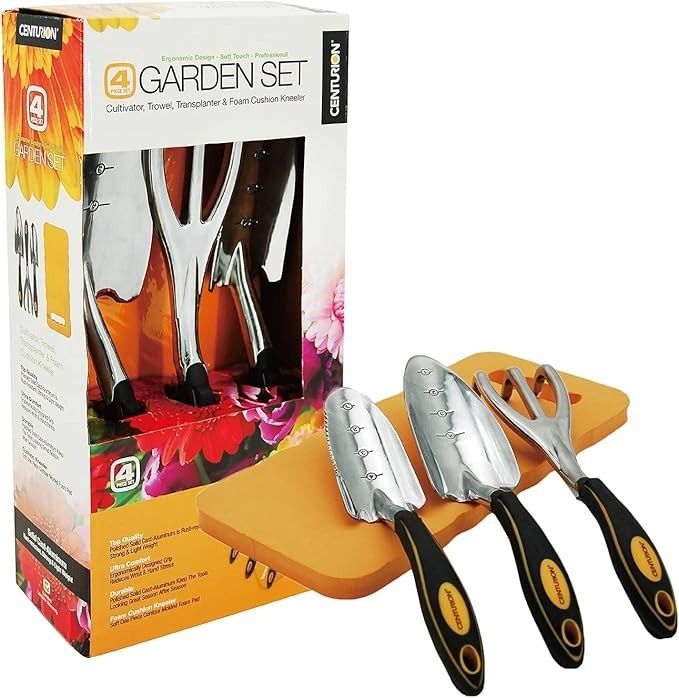 Garden Tool &amp; Kneeler Set