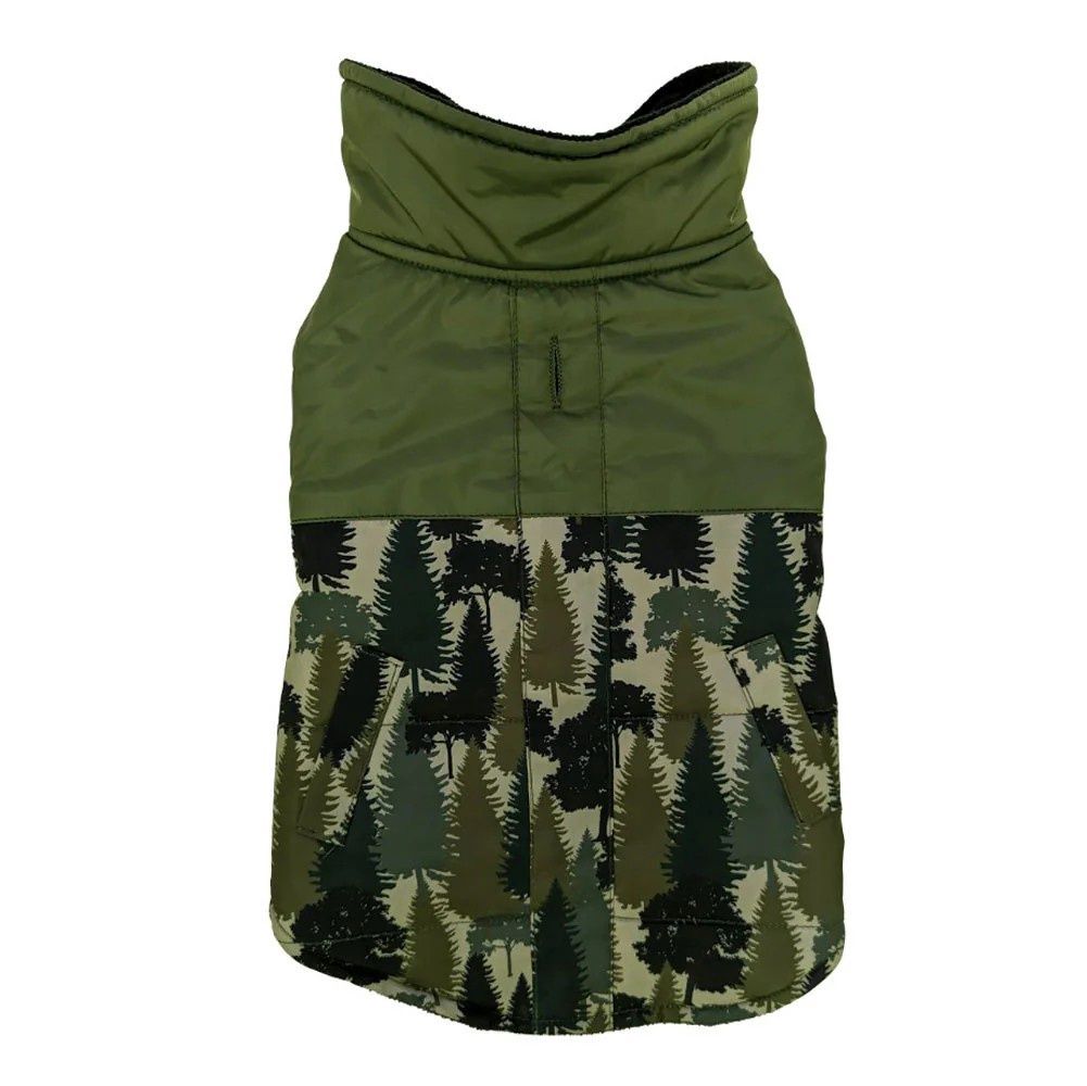 Fashion Pet Coat Woodland Forest, Size: X-Small