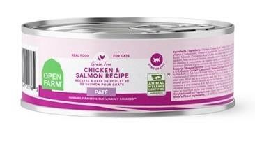 Open Farm Chicken/Salmon Pate-2.8oz