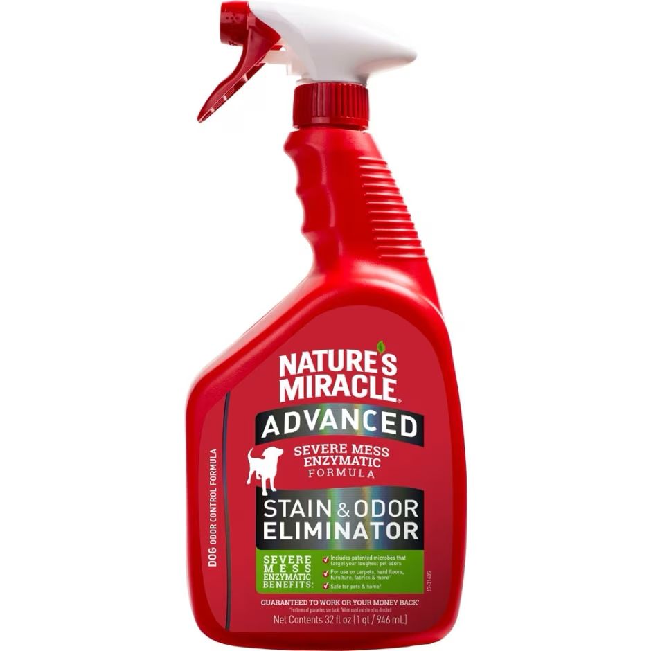 ADVANCED STAIN &amp; ODOR REMOVER SPRAY FOR DOGS, Size: 32 oz