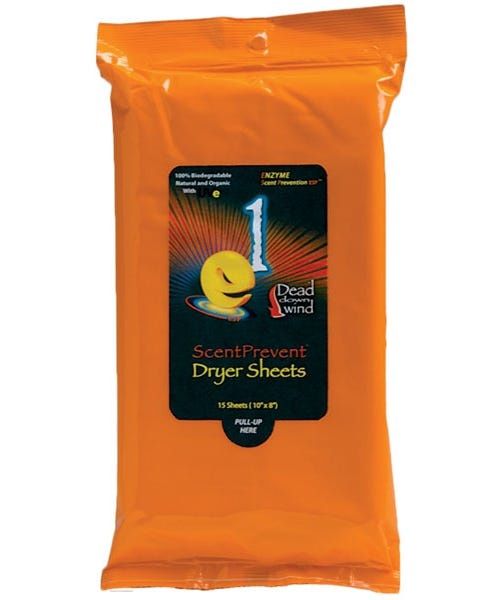 Dead Down Wind E1 Dryer Sheets 15 Count