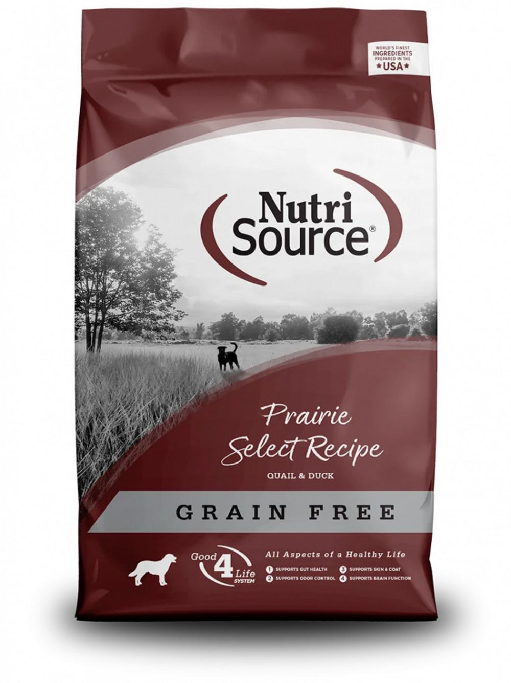 NutriSource Grain Free Prairie Select Dry Dog Food, Size: 26-lb