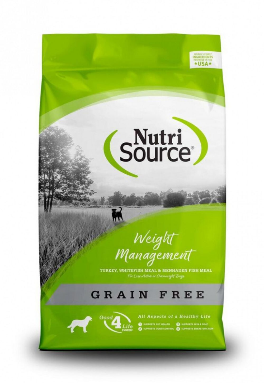NutriSource Grain Free Weight Management Dry Dog Food, Size: 26-lb