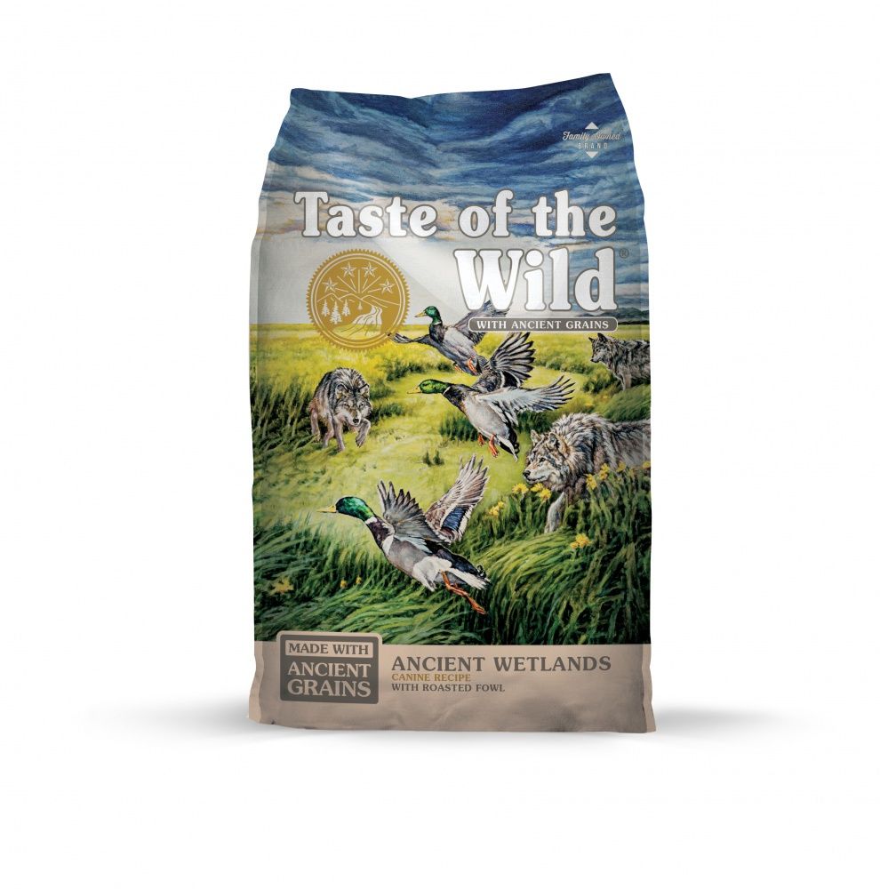 Taste of the Wild Ancient Wetlands with Ancient Grains Dry Dog Food, Size: 14-lb