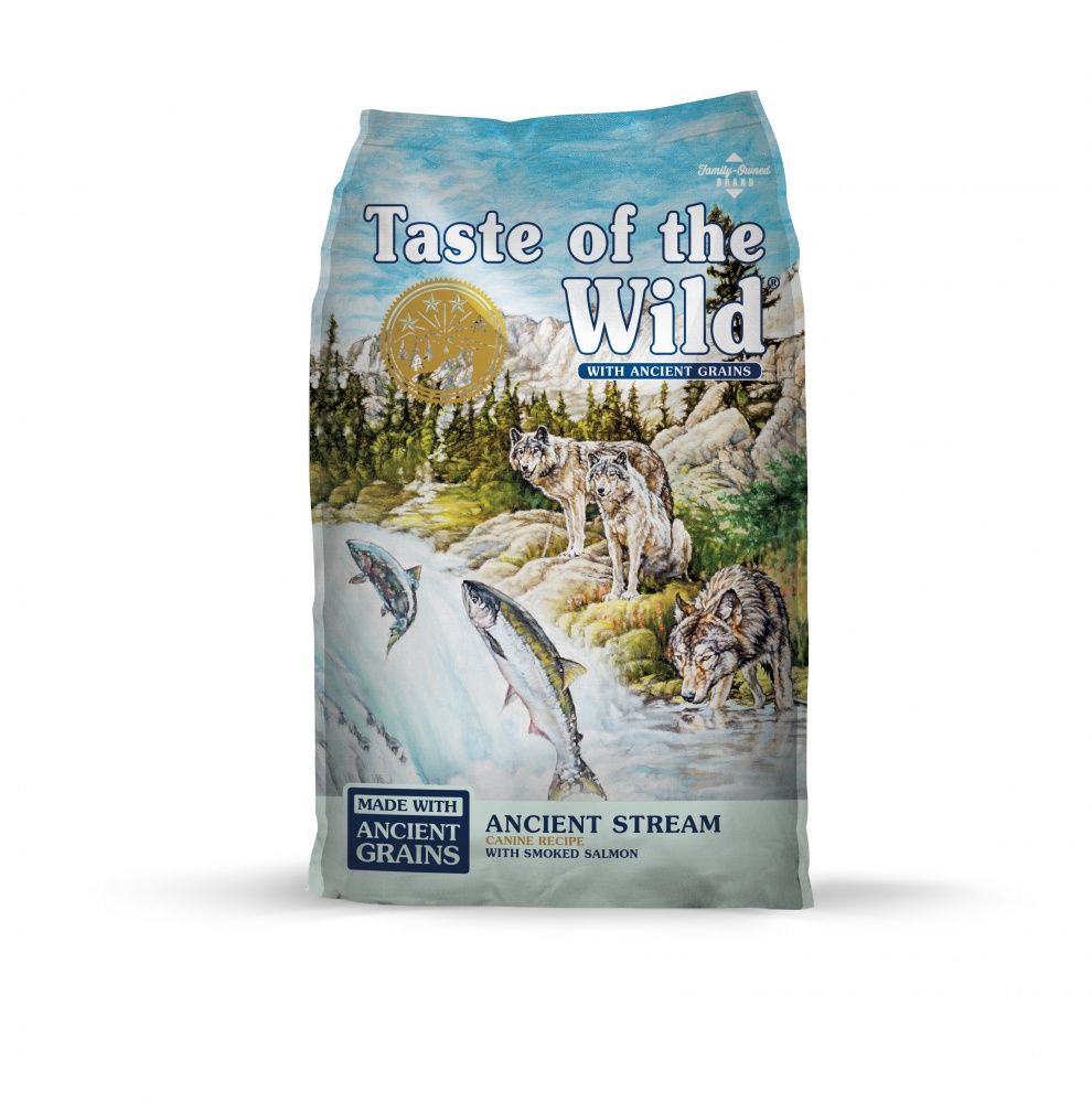 Taste of the Wild Ancient Stream with Ancient Grains Dry Dog Food, Size: 14-lb
