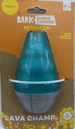 Bark Super Chewer Lava Champ Dog Toy Medium / Large