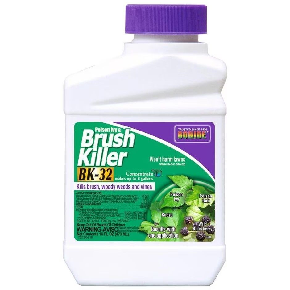 BONIDE BRUSH KILLER BK-32 CONCENTRATE, Size: 1-pt