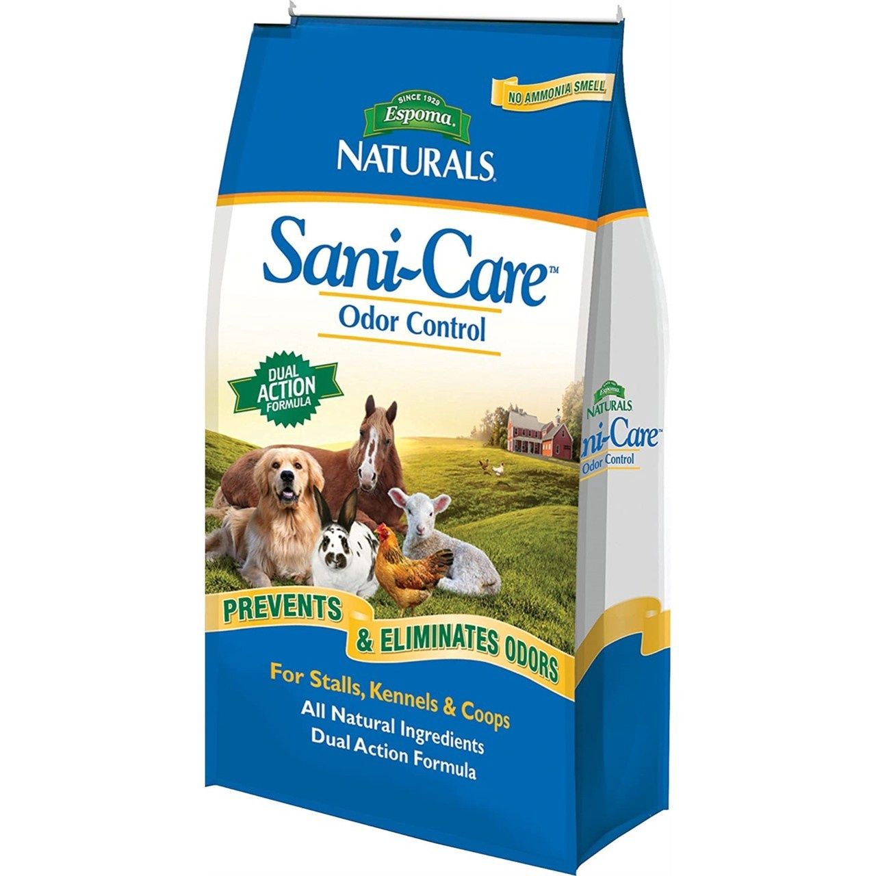 Espoma Naturals Sani-Care Dual Action Odor Control for Stalls, Kennels &amp; Coops, Size: 30-lb