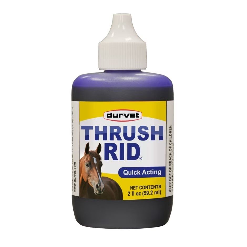 DURVET THRUSH RID FOR HORSES, Size: 2-oz