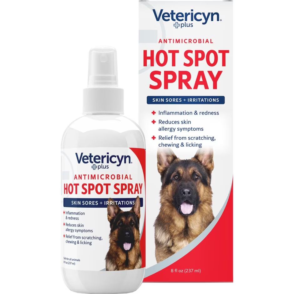 VETERICYN PLUS ANTIMICROBIAL HOT SPOT SPRAY, Size: 8 oz