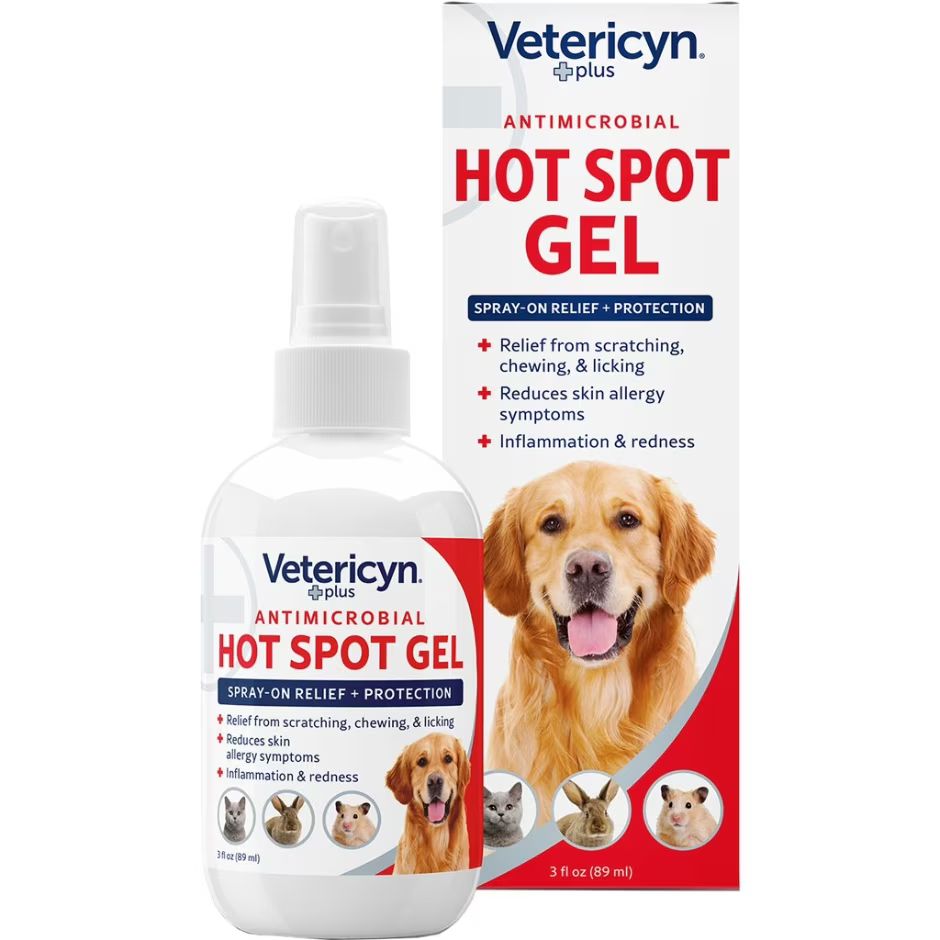 VETERICYN PLUS HOT SPOT ANTIMICROBIAL HYDROGEL, Size: 3 oz