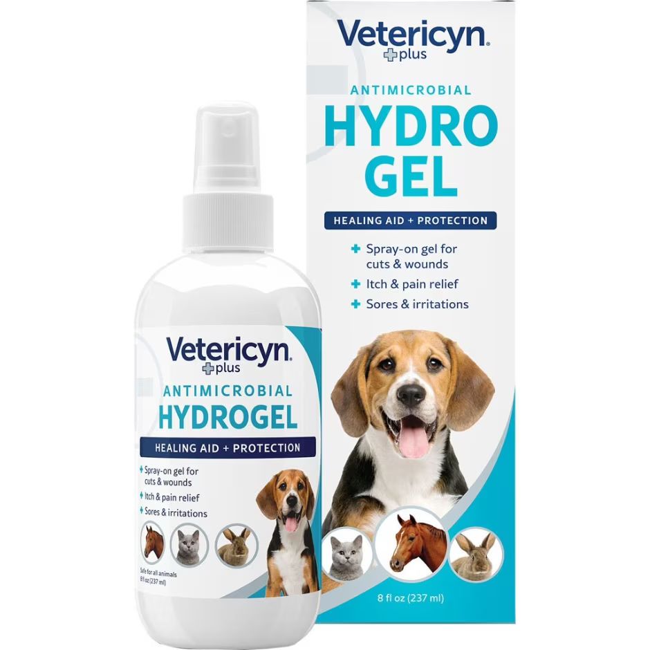 VETERICYN PLUS ANTIMICROBIAL HYDROGEL, Size: 8 oz