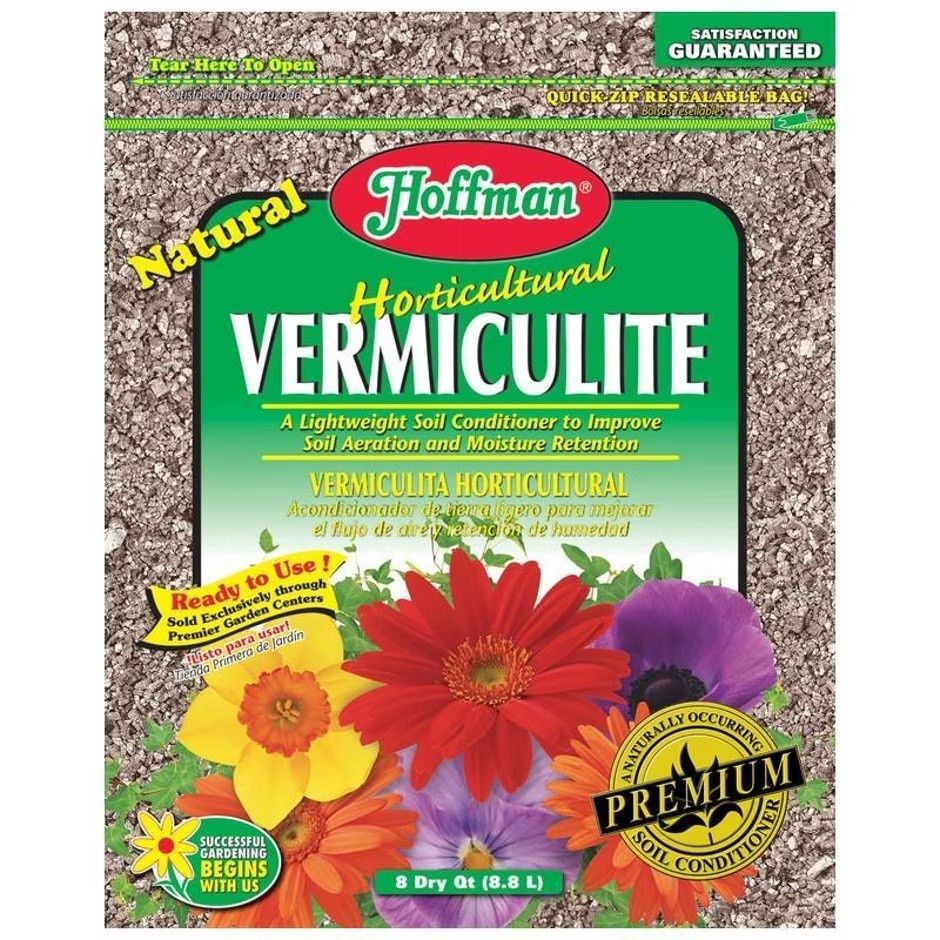 HOFFMAN HORTICULTURAL VERMICULITE, Size: 8 qt