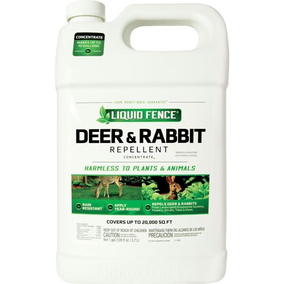 LIQUID FENCE DEER &amp; RABBIT REPELLENT CONCENTRATE, Size: 1 Gal