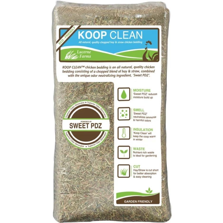 KOOP CLEAN HAY &amp; STRAW BEDDING, Size: 30 lb