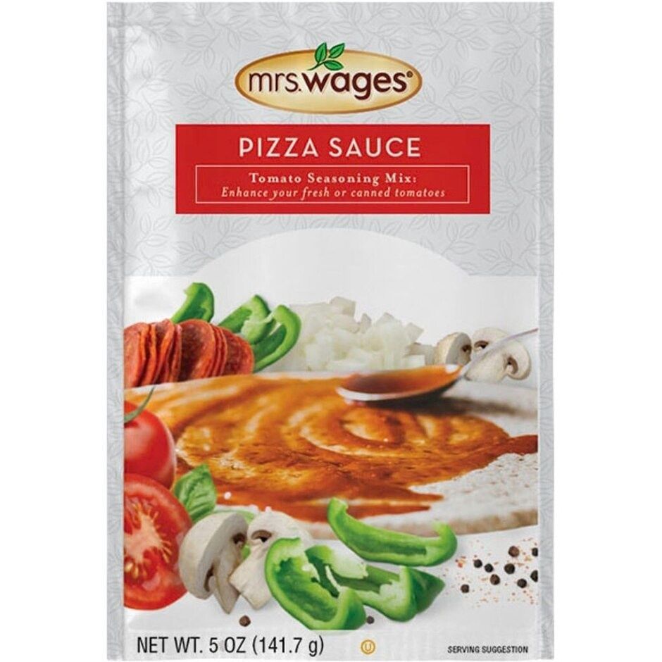 MRS. WAGES PIZZA SAUCE TOMATO MIX, Size: 5 oz