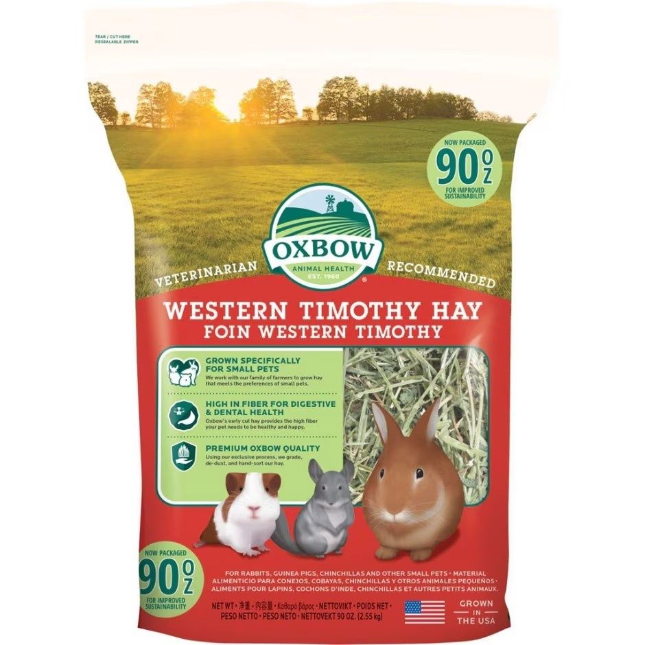 OXBOW WESTERN TIMOTHY HAY, Size: 90 oz