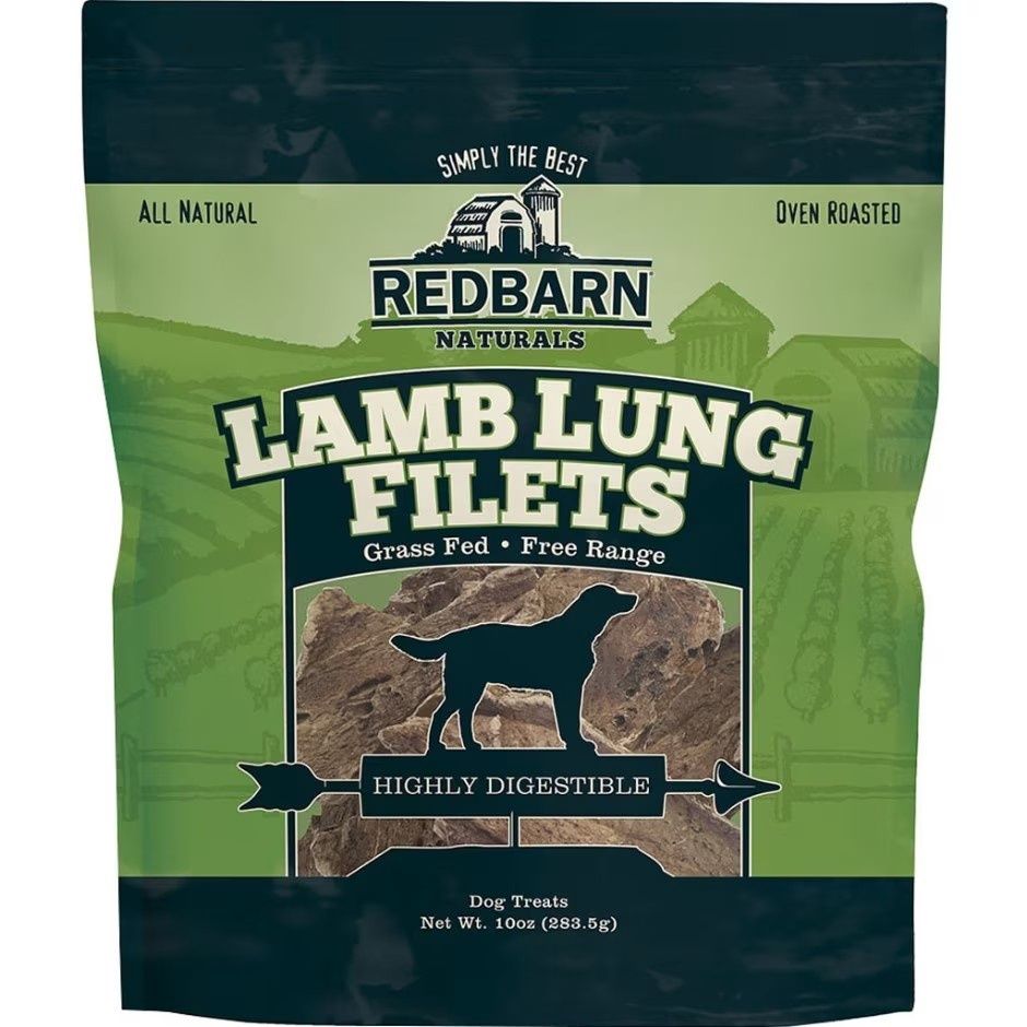 REDBARN NATURALS LAMB LUNG FILETS, Size: 10 oz