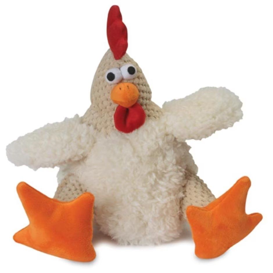 GODOG JUST FOR ME SITTING ROOSTER DOG TOY, Size: Mini
