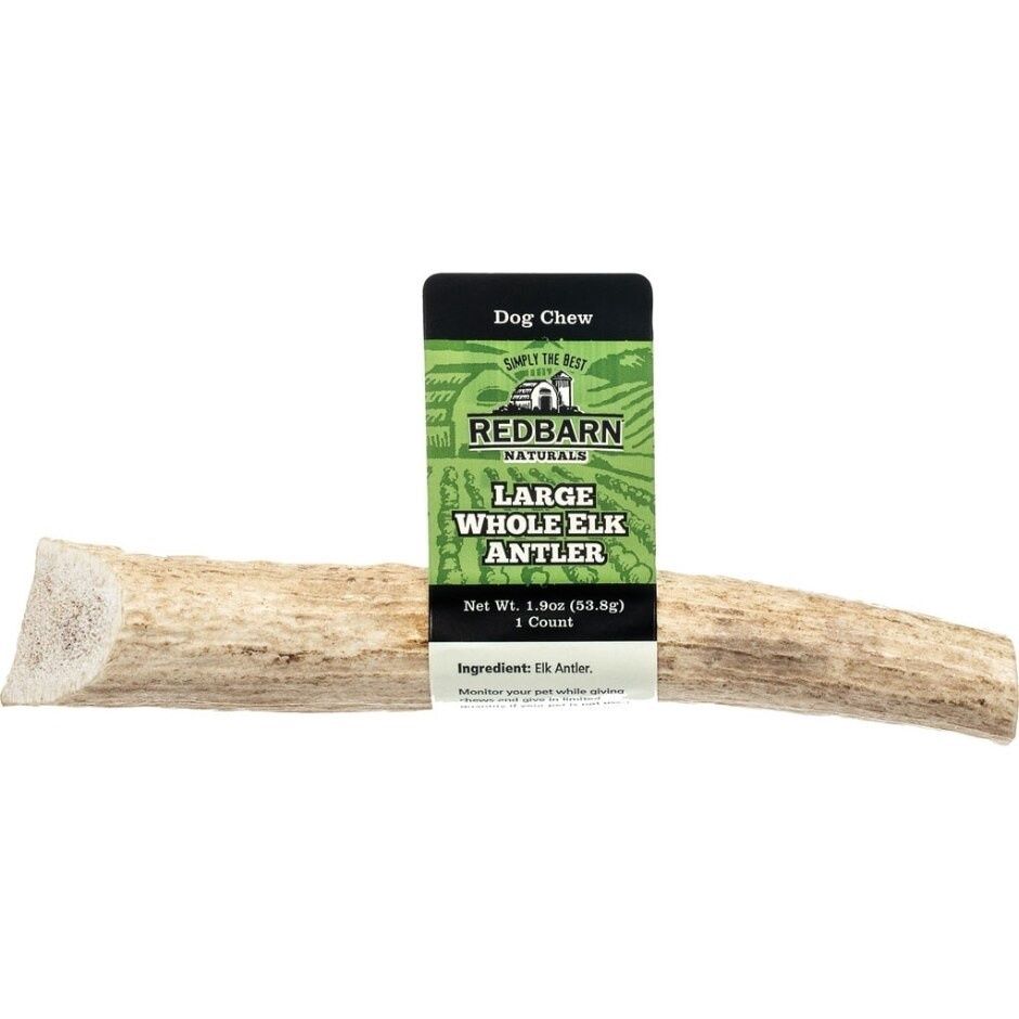 REDBARN NATURALS ELK ANTLER WHOLE, Size: LG