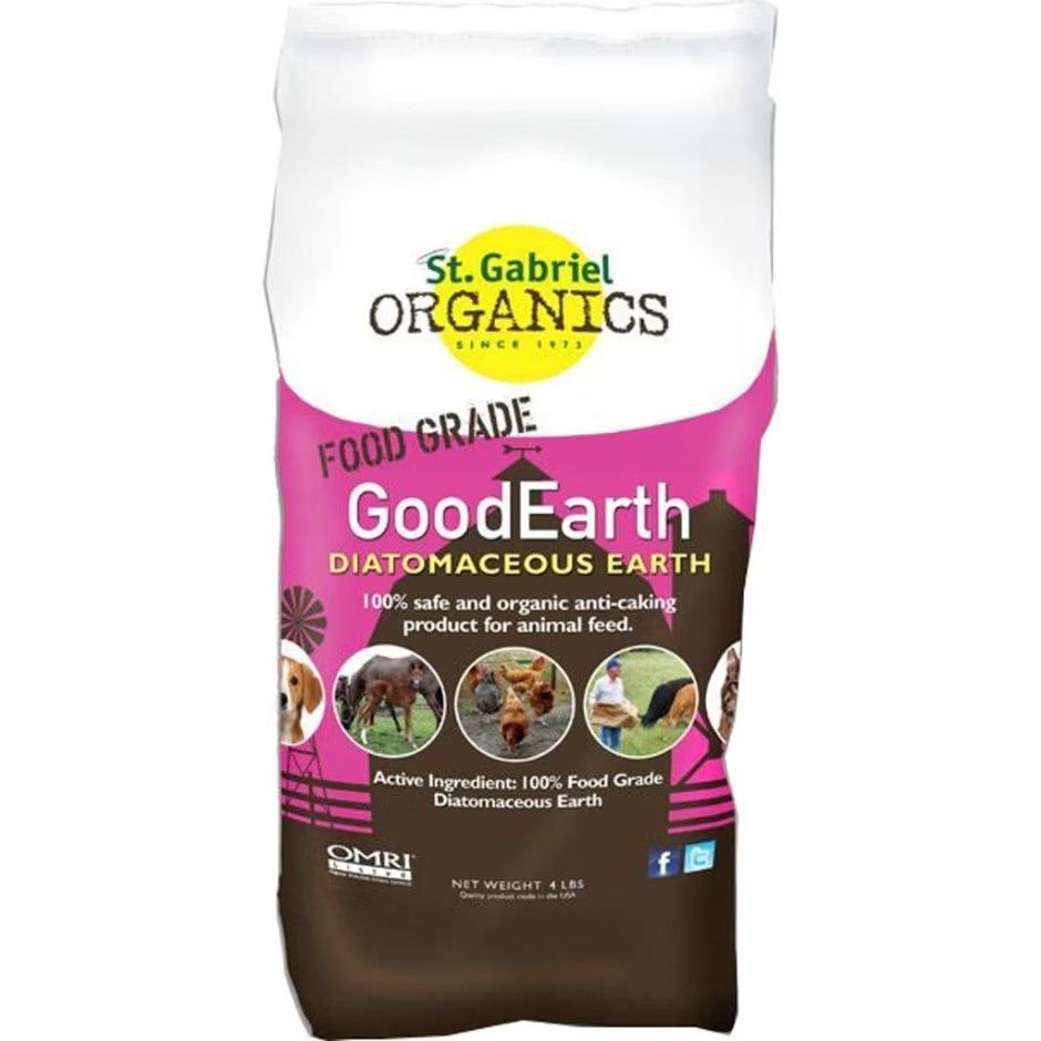 GOODEARTH FOOD GRADE DIATOMACEOUS EARTH, Size: 4 lb