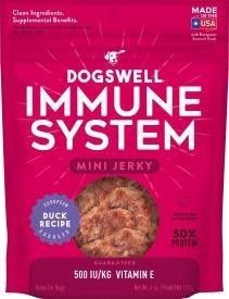 Dogswell Immunity &amp; Defense Grain Free Duck Mini Jerky, Size: 4 oz