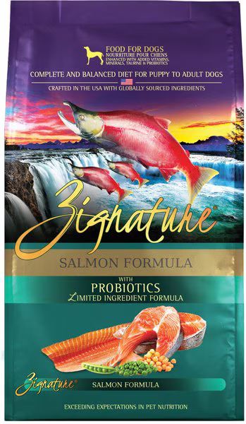 Zignature Limited Ingredient Grain-Free Salmon Formula Dry Dog Food, Size: 25 lb