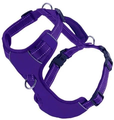 BayDog Chesapeake Dog Harness, Color: Purple, Size: S