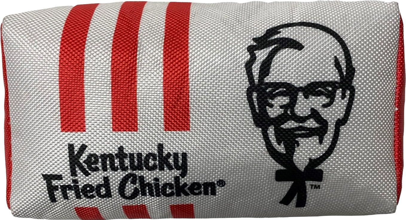 Spot KFC Plush Chicken Box Dog Toy 7 In