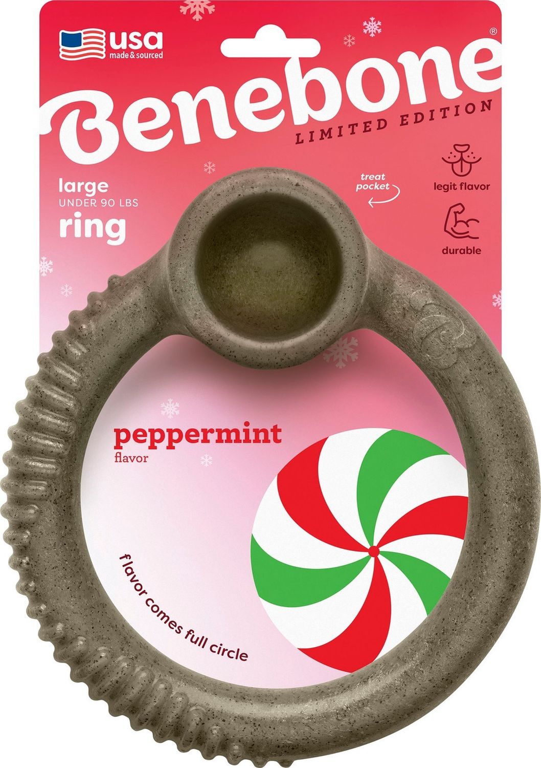 Benebone Ring Pepermint Large
