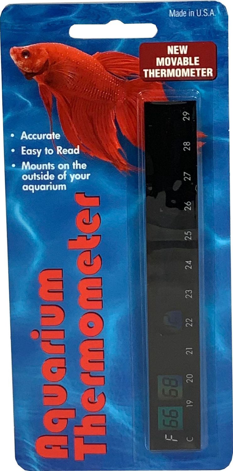 Liquid Crystal Horizontal Aquarium Thermometer