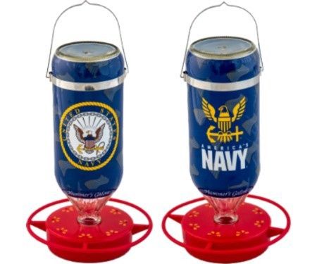 US Navy Hummingbird Feeder Blue 32 Oz