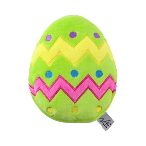 Spot Ethical Colorful Easter Egg Plush Dog Toy