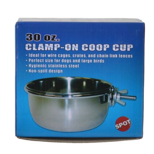 Spot Stainless Steel Coop Cup with Bolt Clamp  30 oz